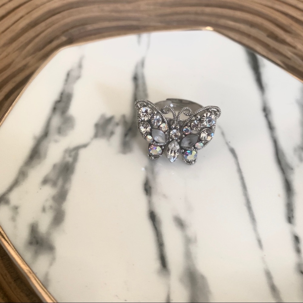 Brand new butterfly ring size 6